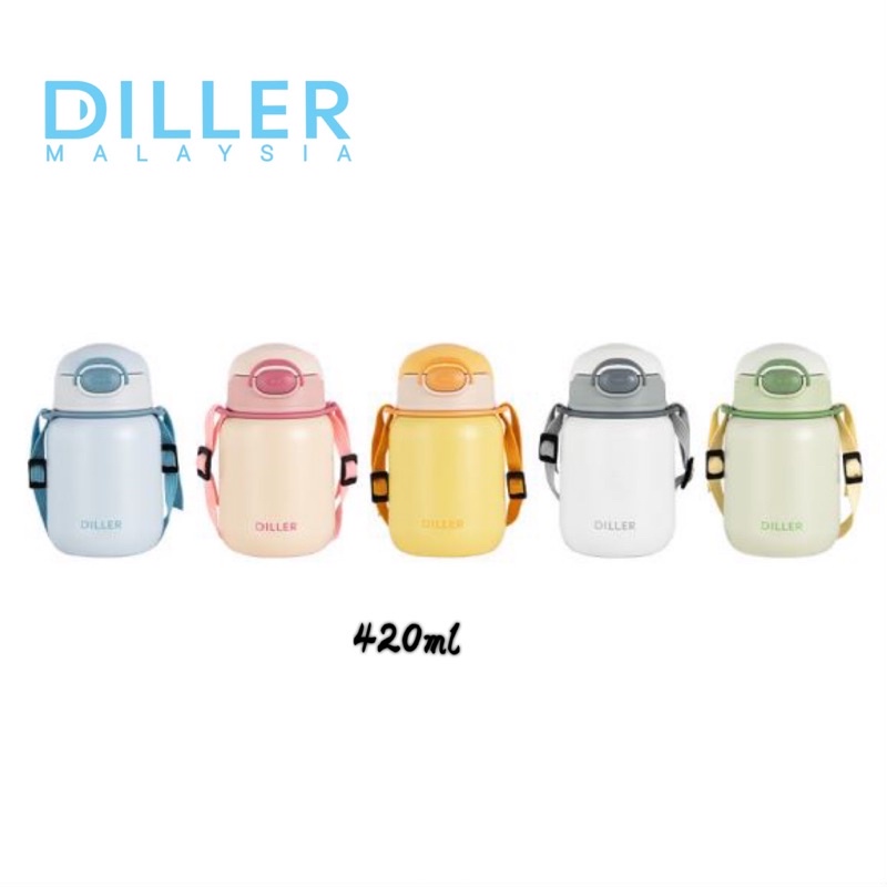 Diller Colourful Vacumm 316 Stainless Steel Thermo Water Bottle 8946