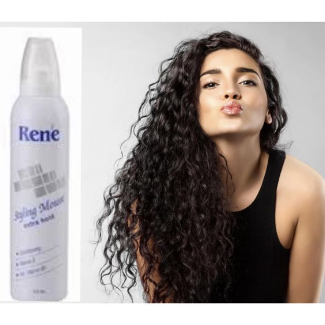 🇲🇾Ready stock🇲🇾 Rene hair styling mousse | Shopee Malaysia