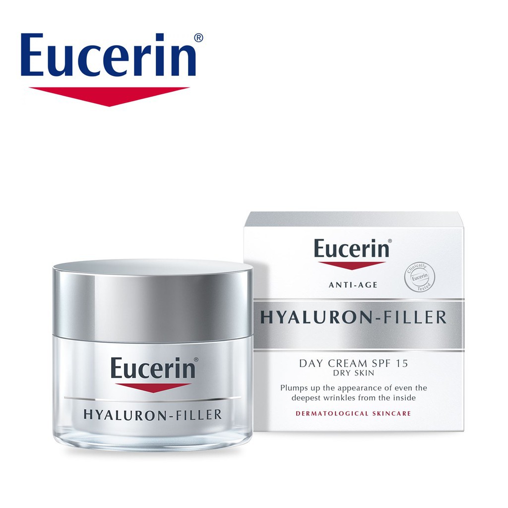 eucerin hyaluron filler day spf 15