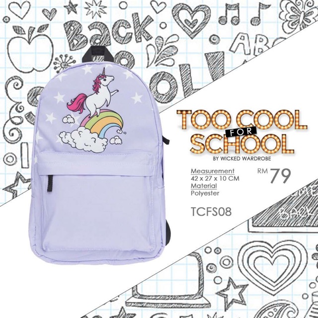 Backpack Tcfs08 Shopee Malaysia