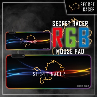 Secret Racer Rainbow LED Mouse Pad RGB Mouse Pad Pad Tertikus