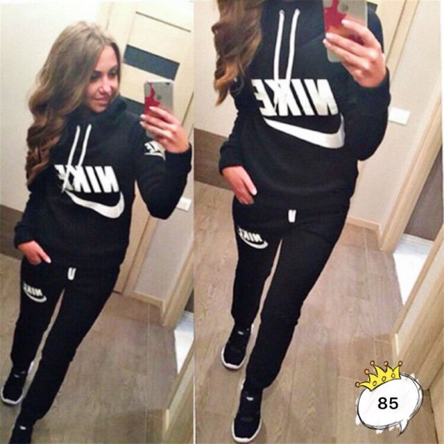 nike two piece sweatsuit