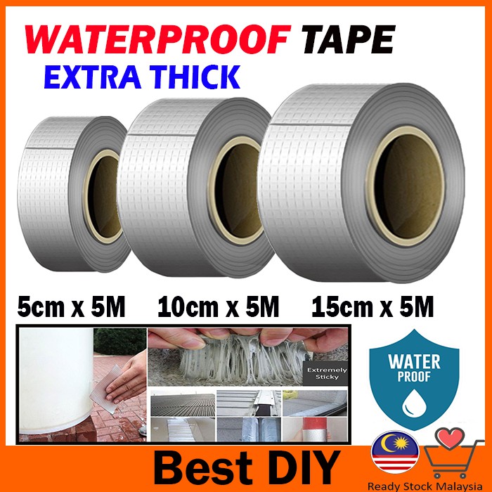 BESTDIY Waterproof Tape Anti Leakage Professional Aluminum Foil ...