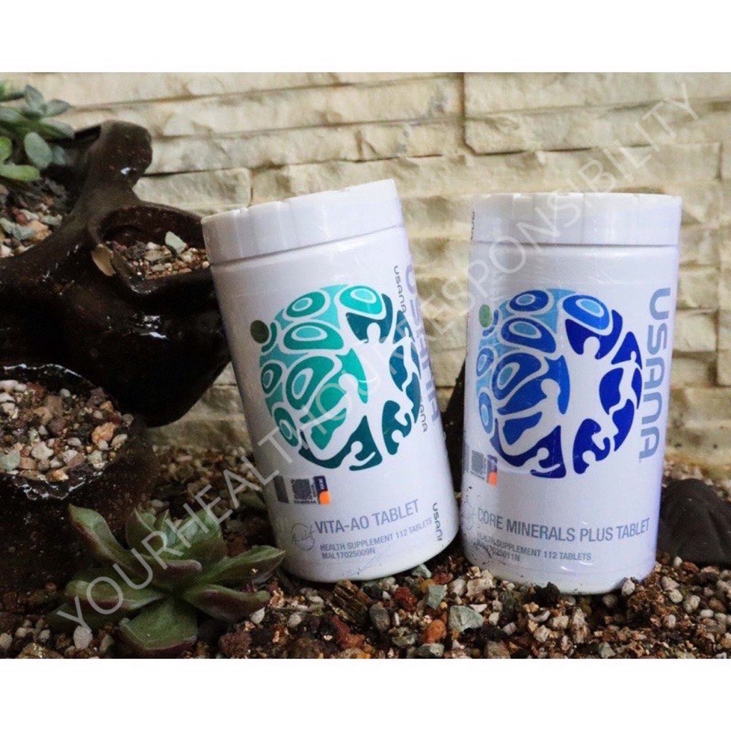Usana CellSentials [Core Minerals Plus+VITAAO]基本营养素 100 Original