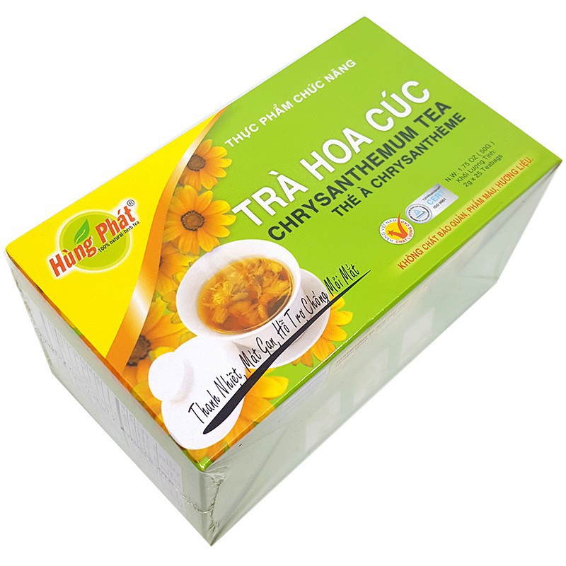 Hung Phat delicious chrysanthemum tea/ box of 50g (25 packs x 2g