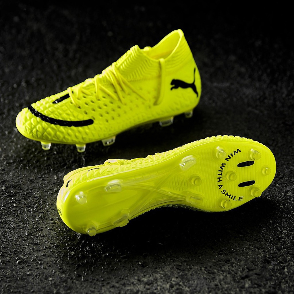 Puma Future 4.1 Griezmann FG/AG Black/Yellow Smiley Long Nail Men's Soccer  Shoes | Shopee Malaysia