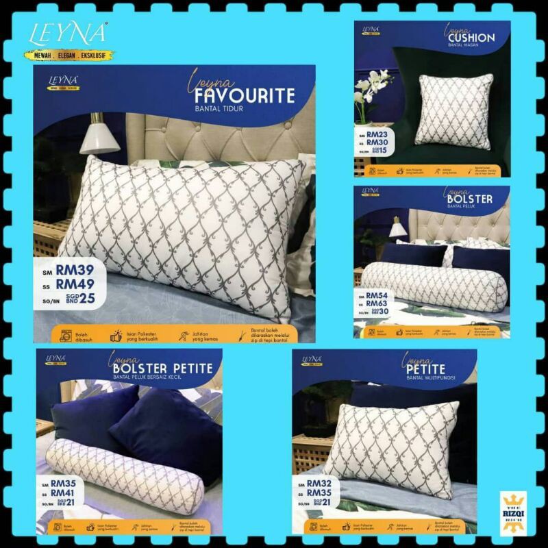 Bantal Leyna Special Edition | Shopee Malaysia