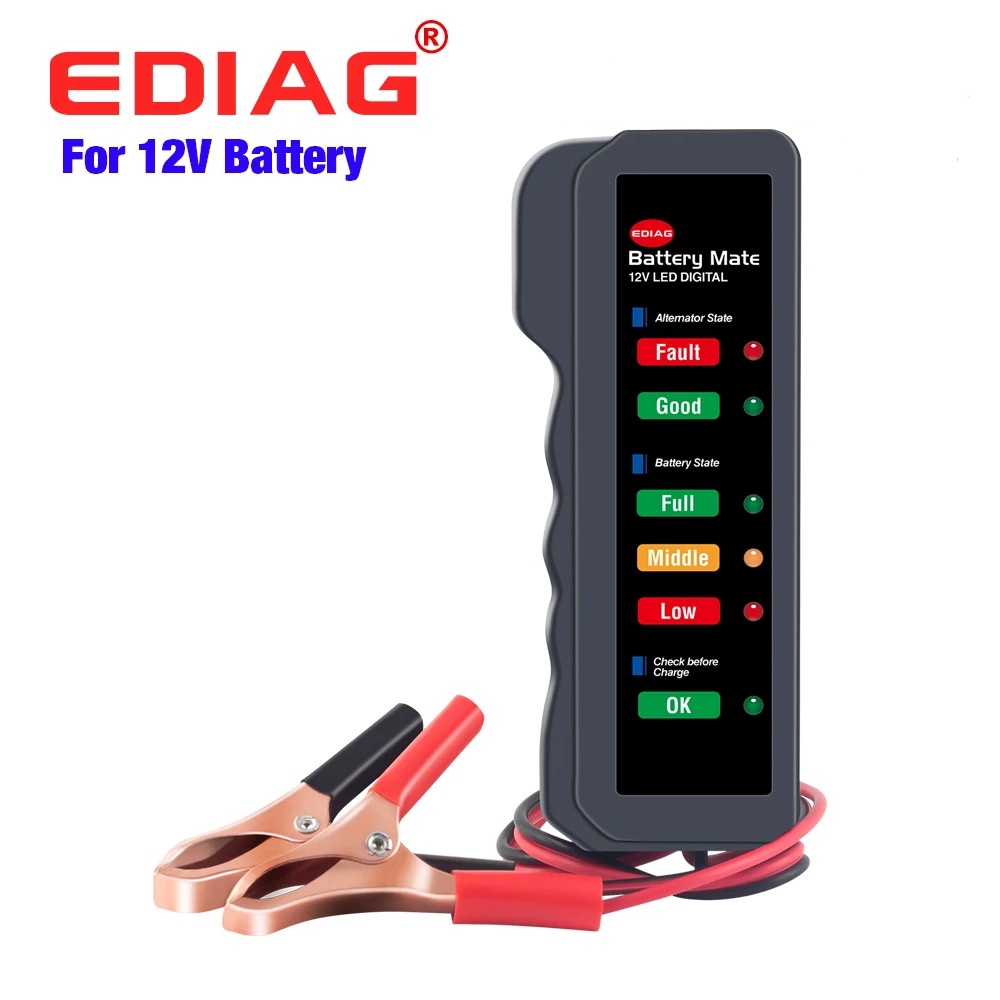 For Malaysia Proton and Perodua EDIAG BM310 Car Battery Tester With