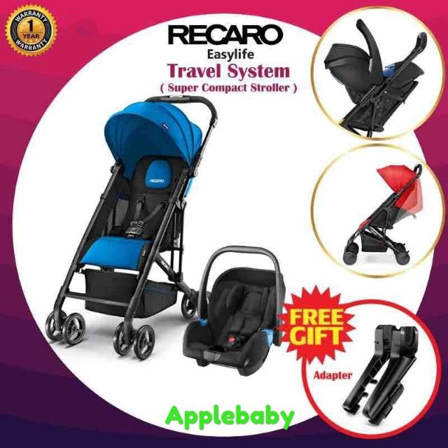 recaro stroller travel system