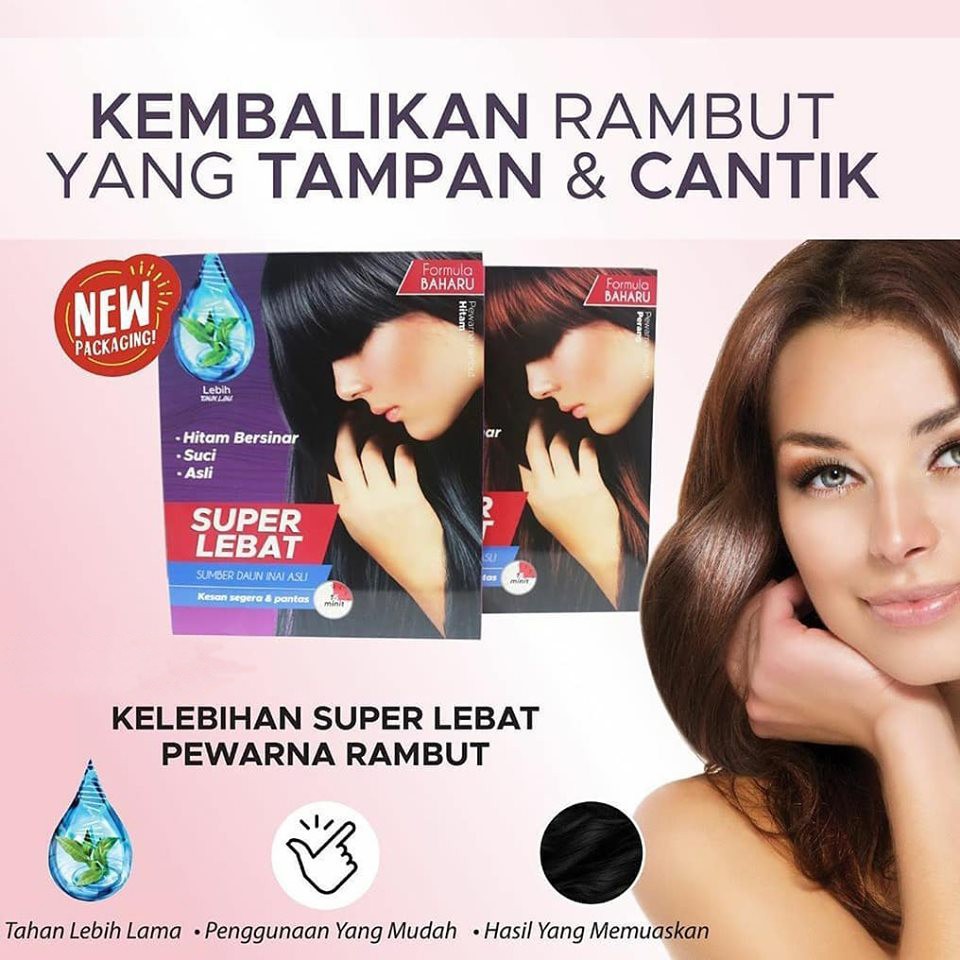 D'Herb Pewarna Rambut Perang Shopee Malaysia