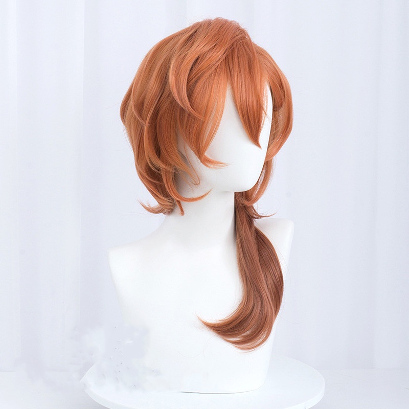 Chuuya Nakahara Cosplay Bungou Stray Dogs Cosplay Men Brown Wig Cosplay
