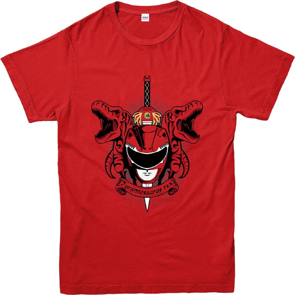 red power ranger t shirt