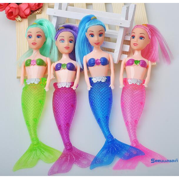 waterproof mermaid doll