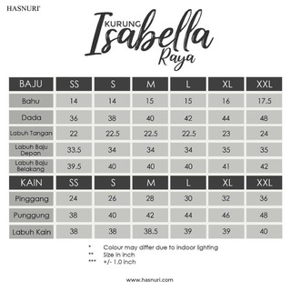 Promosi Raya Baju Kurung Isabella  Raya Shopee Malaysia