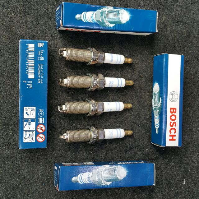 4pcs Bosch Double Platinum Spark Plug For Mercedes (M271 Kompressor ...