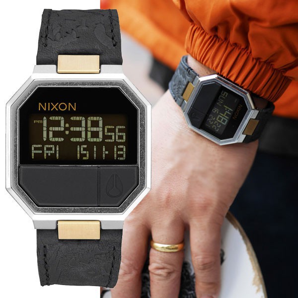 nixon rerun leather