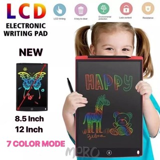 New Multi Color Graphics Tablet Electronics Drawing Tablet Smart Lcd Writing Tablet Erasable Drawing Board 12 Inci