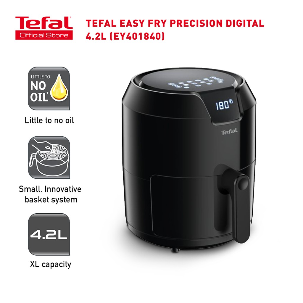 Tefal Easy Fry Precision Digital 4.2L EY40 | Shopee Malaysia