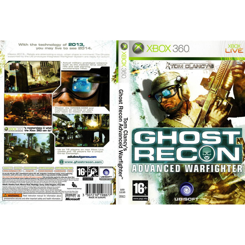 ghost recon xbox 360