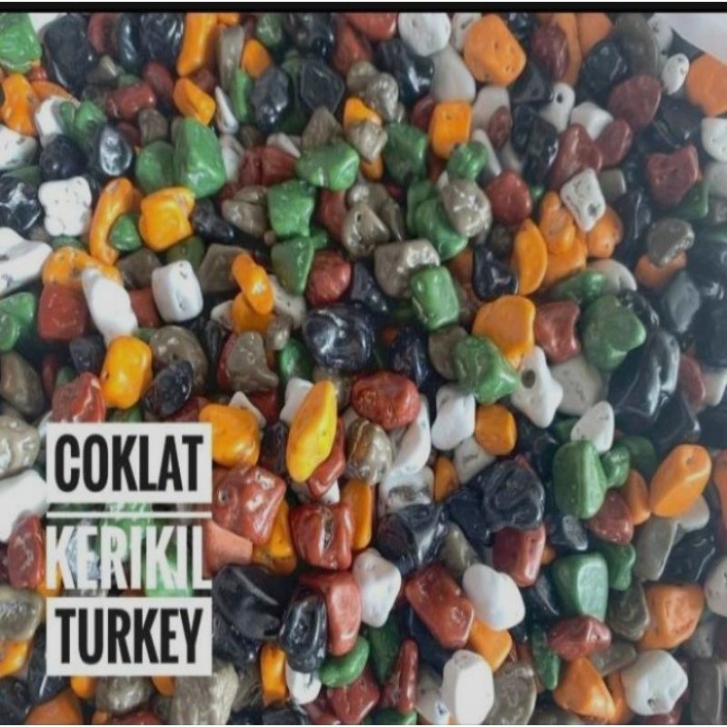 Official Tanahabang - Tigo Krucil - Turkey Pebble Chocolate (Packaging, 250 Grams, Pcs)