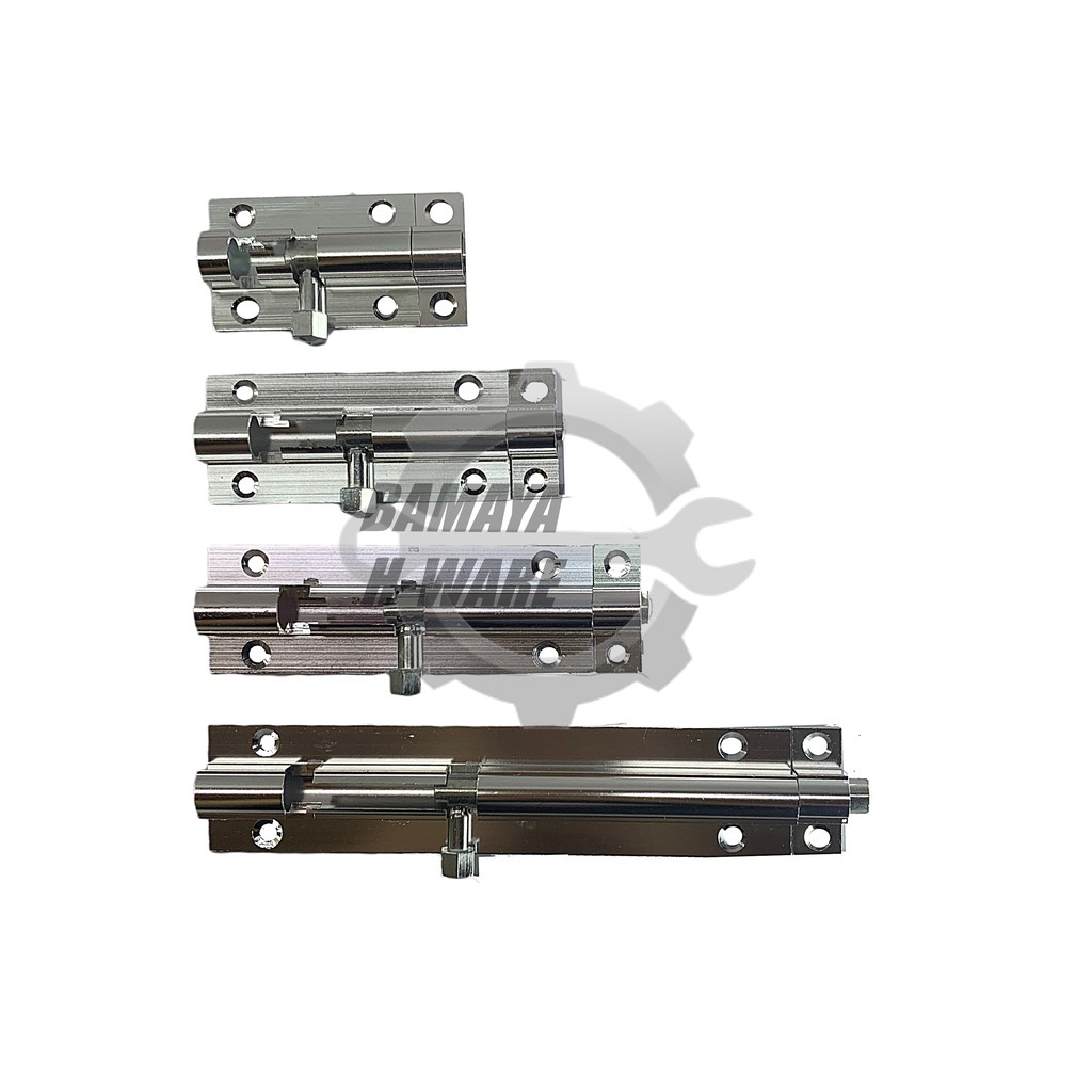 Aluminium Door Latch. Selak Pintu 2''6''. Safety Door Latch Shopee