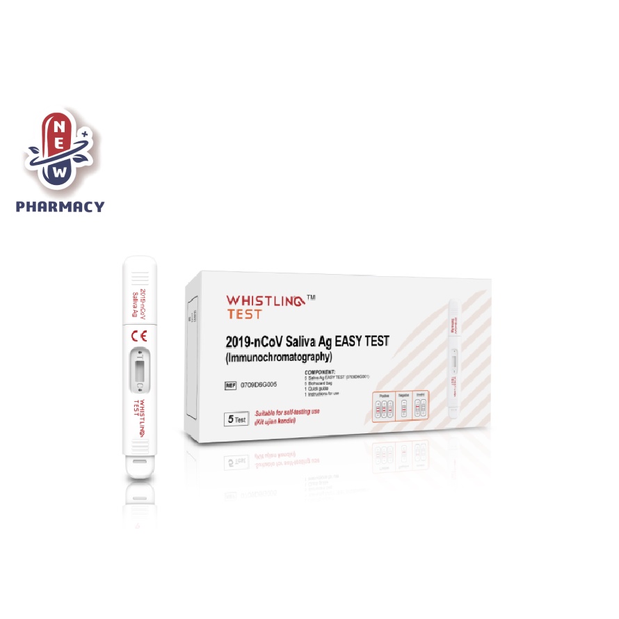 Covid19 Self Test Kit (Saliva) Lollipop Design (Whistling 1's