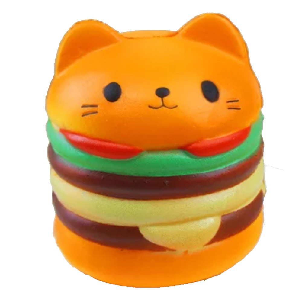 squishy burger toy