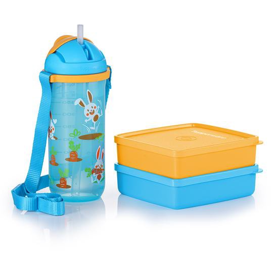 Tupperware Happy Bunny Lunch Set