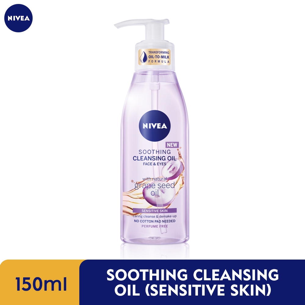 NIVEA Face Care Cleansing Oil Soothing Sensitive Skin (150ml