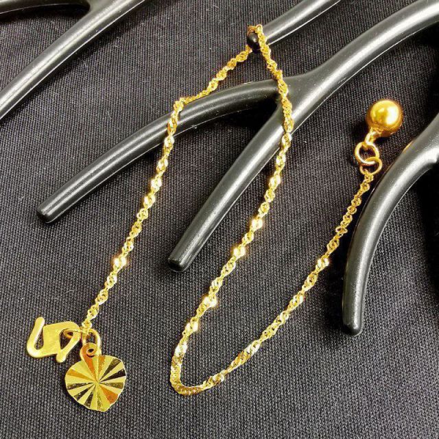  Gelang tangan padu  dewasa emas 916 tulen Shopee Malaysia