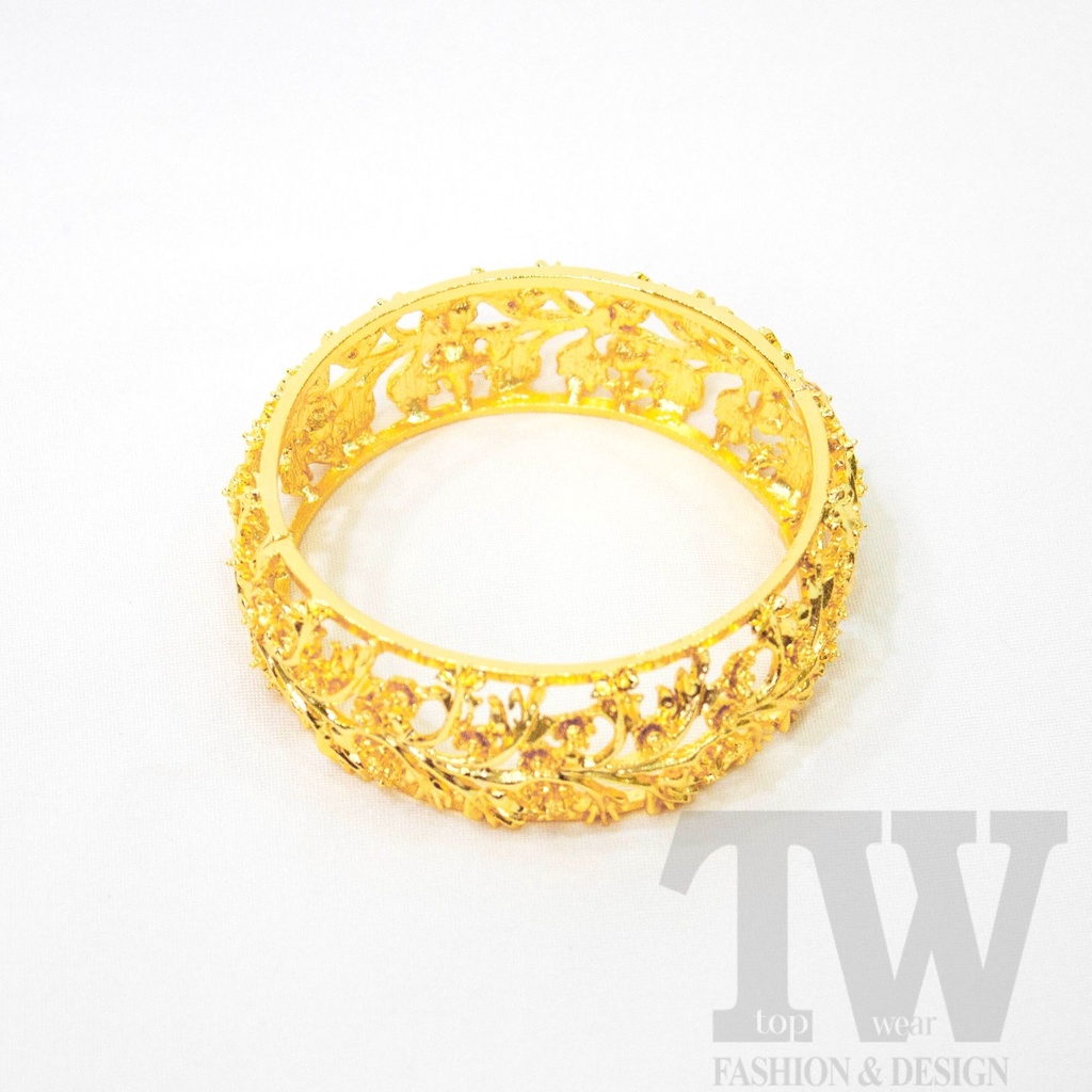 Tradisional Gelang Tangan Melayu Emas / Traditional Malay Gold Bangle