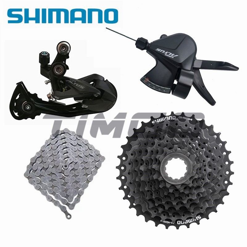 Shimano Altus 1x9 Speed Derailleur Groupset SL-M2010 RD-M2000 CS
