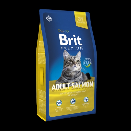 brit premium cat adult salmon