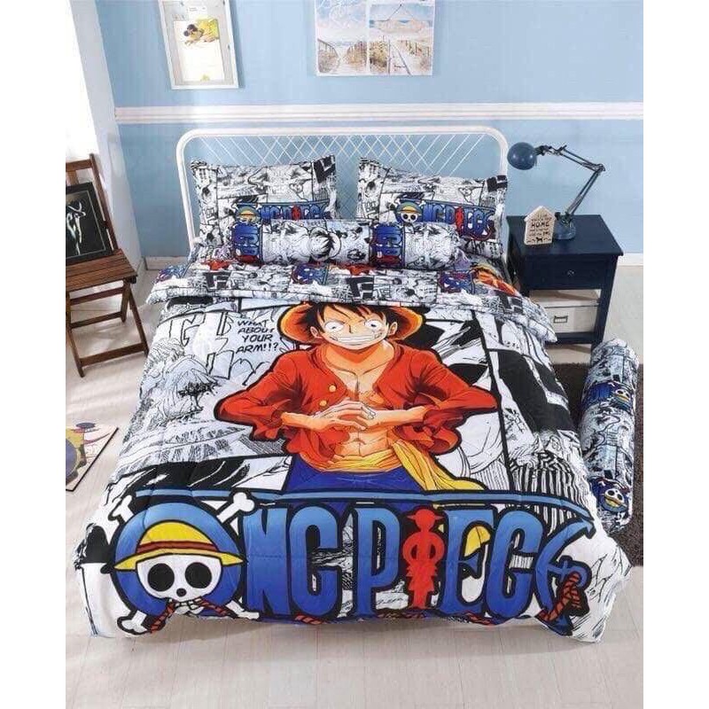 One Piece Bedsheet + Comforter 6in1 | Shopee Malaysia