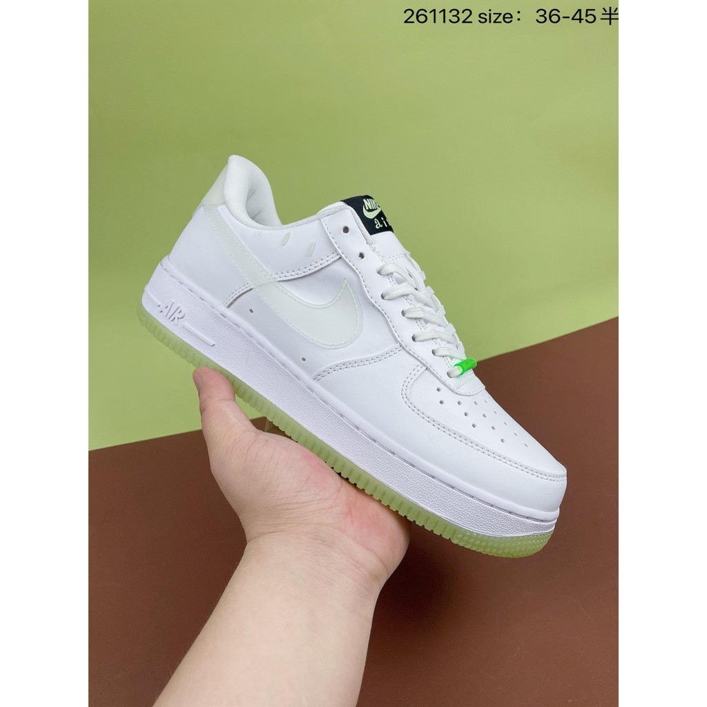 Air Force 1 Smiley Face Luminous Sports Casual Shoes-a Shopee Malaysia