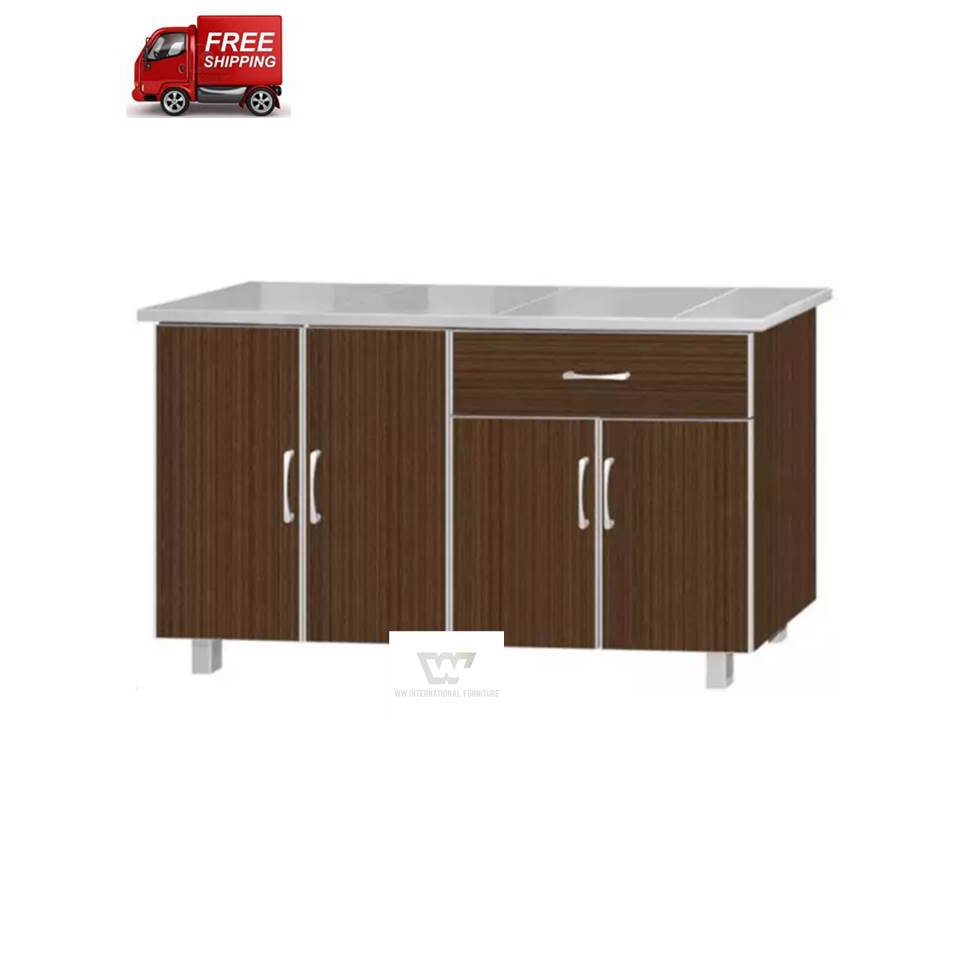 55" Low Kitchen Cabinet/ Kabinet Dapur/Almari Dapur rendar ...