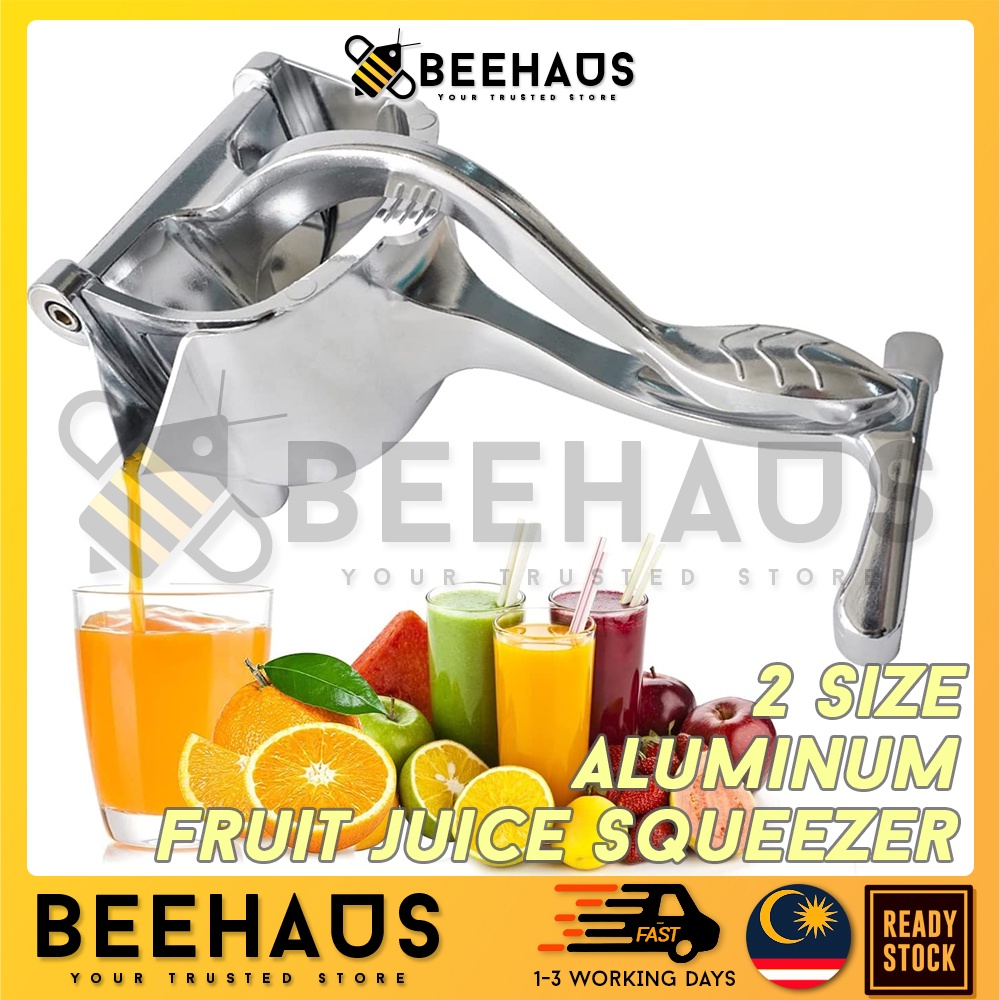 BEEHAUS Fruit Juice Squeezer Portable Hand Pressure Juicer Orange Lemon Squeezer Manual Juicer Presser Mesin Jus Buah