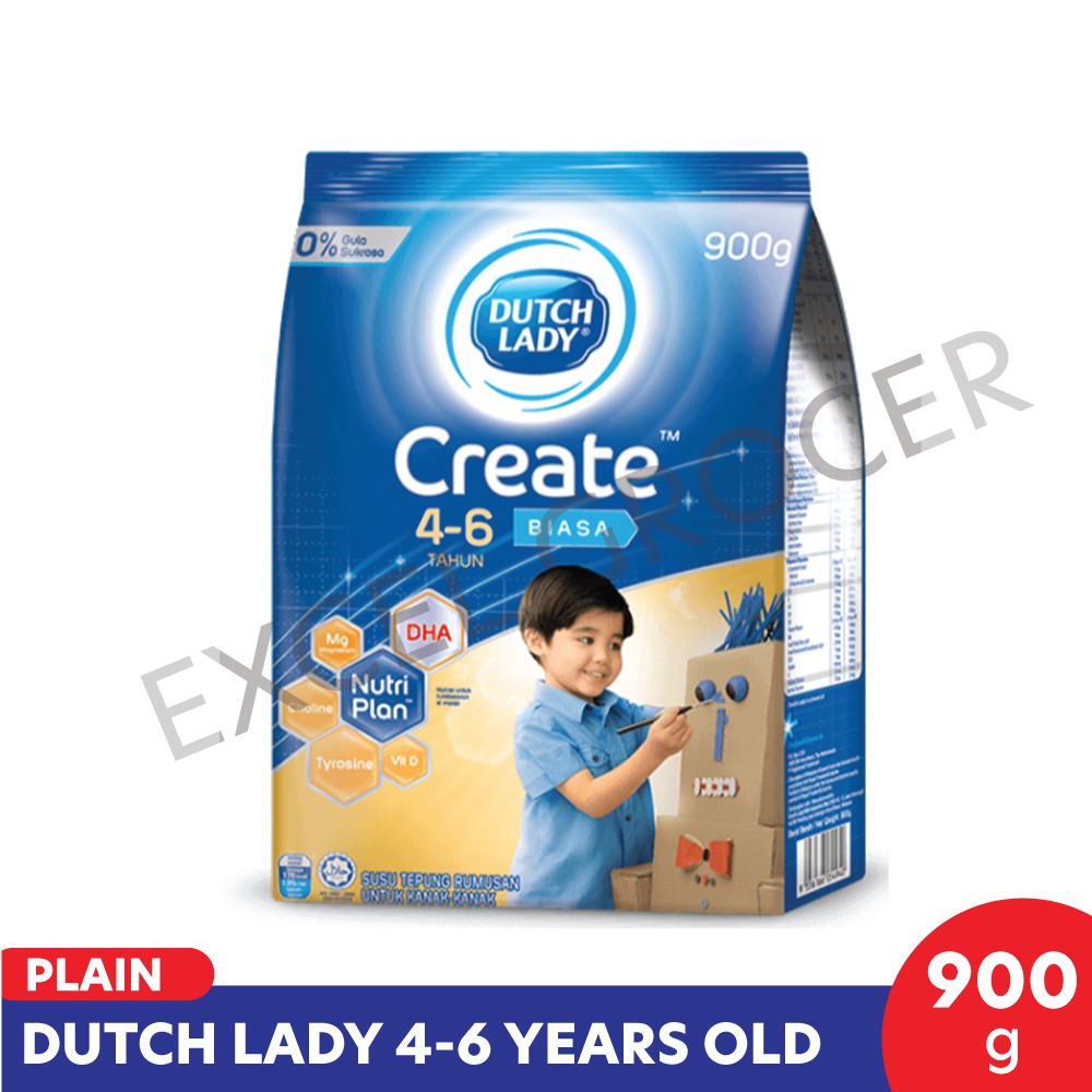 Dutch Lady Create Honey 4 6 Years 900g Shopee Malaysia