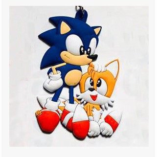 New Super Sonic Sonic Kid Soft Keychain Super Sonic Mouse Hedgehog Bag Jewelry Pendant