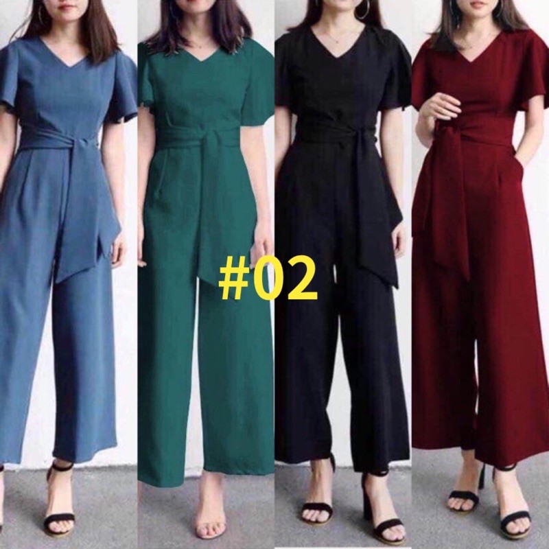 YC new korean casual jumpsuit Cocktail party Jumpsuit Dress 02 Jumpsuit Woman Plus Size