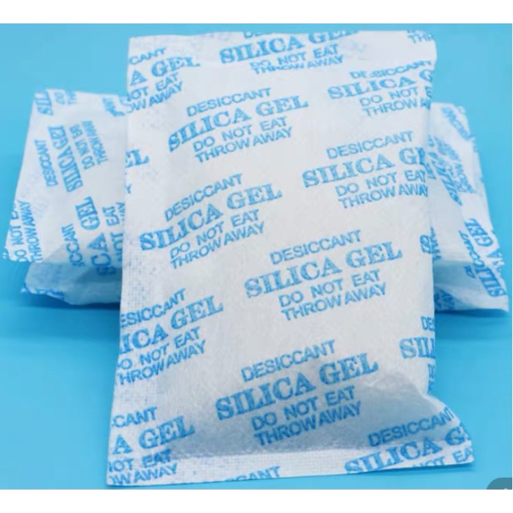 Silica Gel Desiccant 50g Dehumidifier Moisture Absorber Paper Cover for