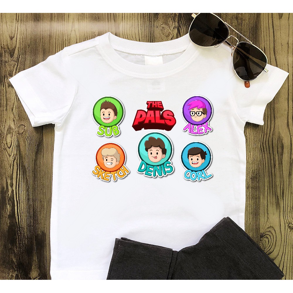 Men T Shirt The Pals Roblox Xbox Ps4 Gamer Gamers Denis Alex Sketch Shopee Malaysia - da baby roblox t shirts