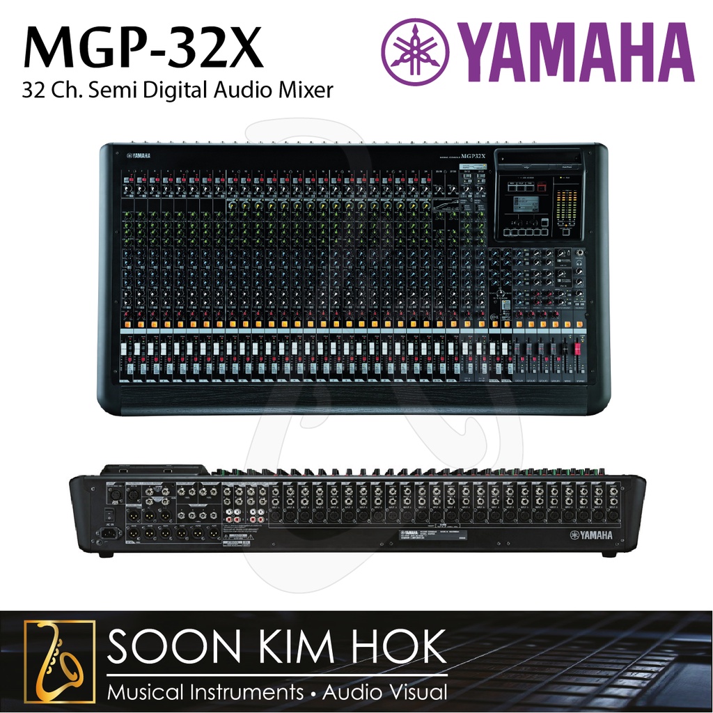 YAMAHA MGP32X 32 Channel Premium Analog Mixing Console With Dual SPX