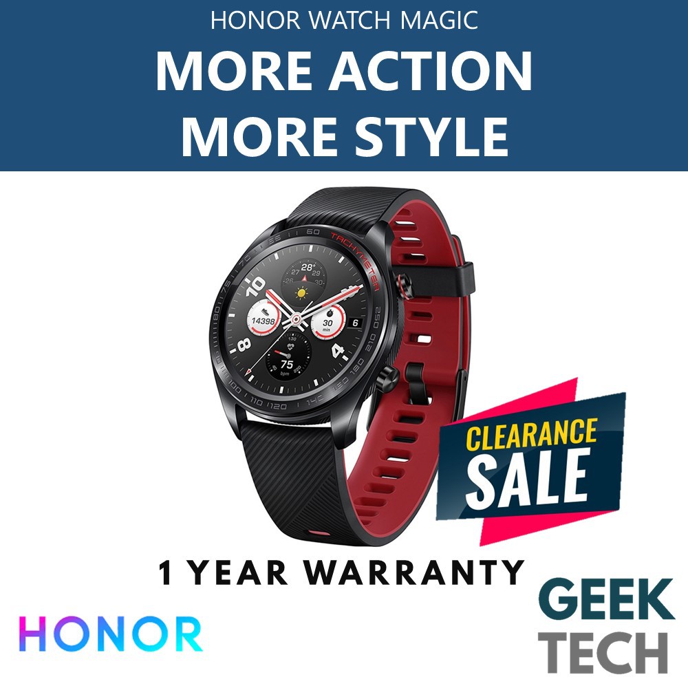 honor watch magic black