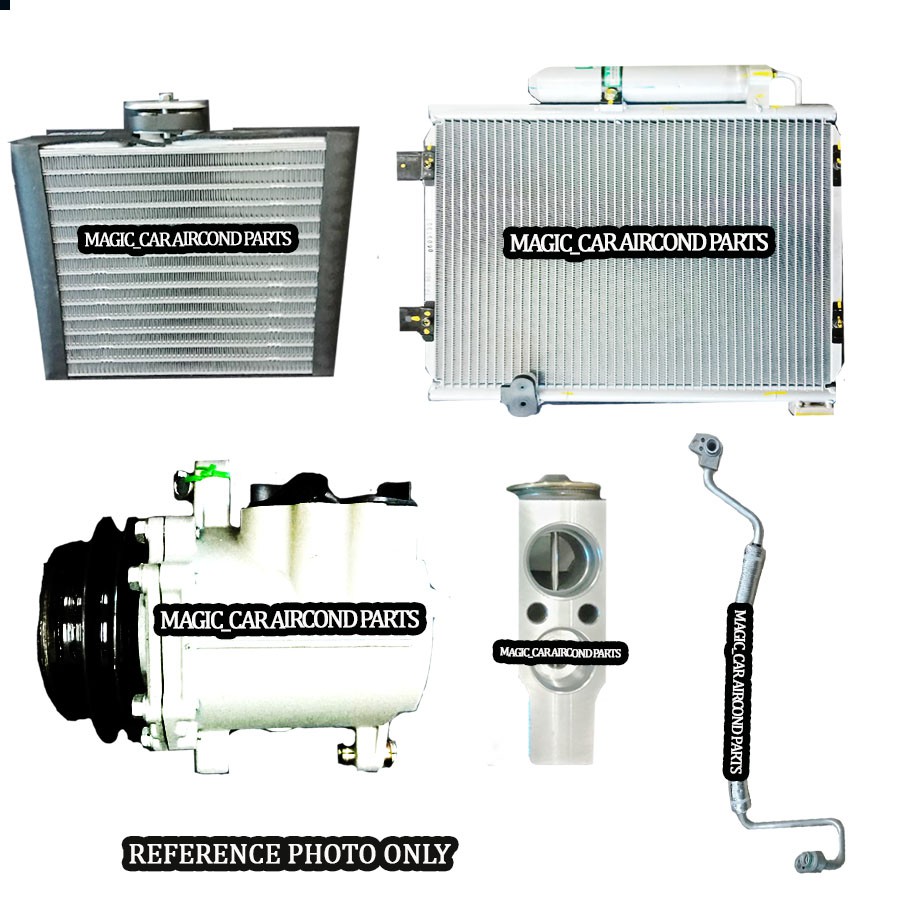 PERODUA VIVA ELITE COOLING COIL EVAPORATOR / CONDENSER / COMPRESSOR