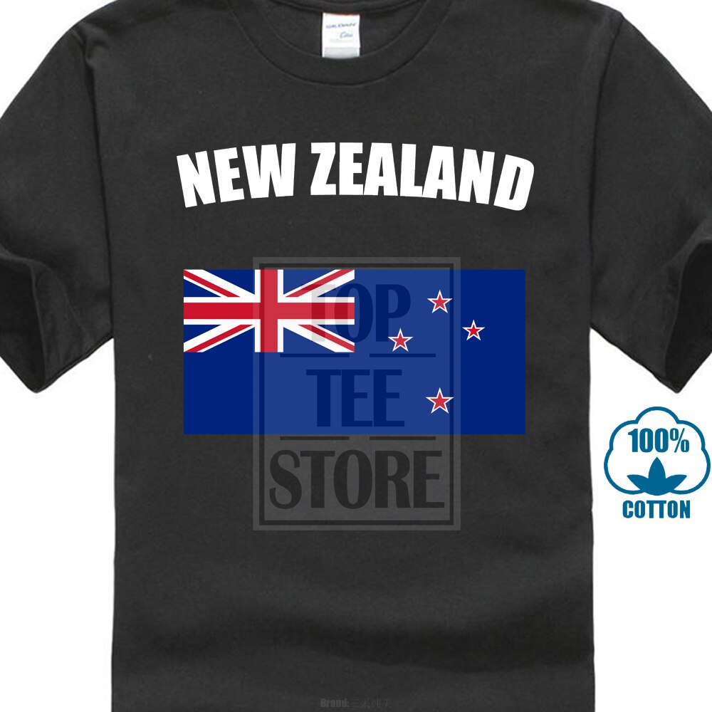 New Zealand T-shirt Flag Tee Pride Vacation Travel Souvenir T Shirt Print Great Discount Breathable Free Shipping Summer Fashion