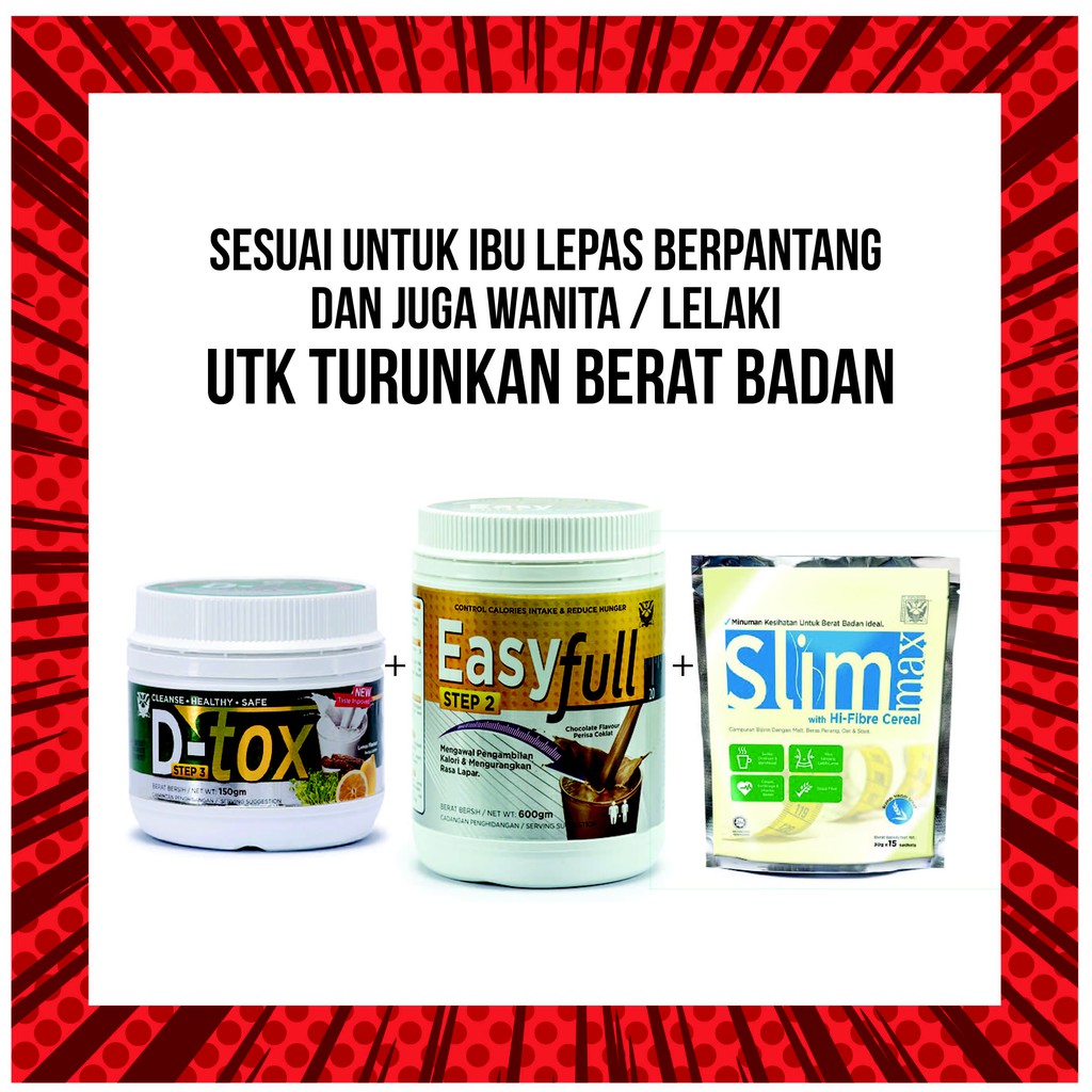 SET TURUNKAN BERAT BADAN SENDAYU TINGGI  Shopee Malaysia