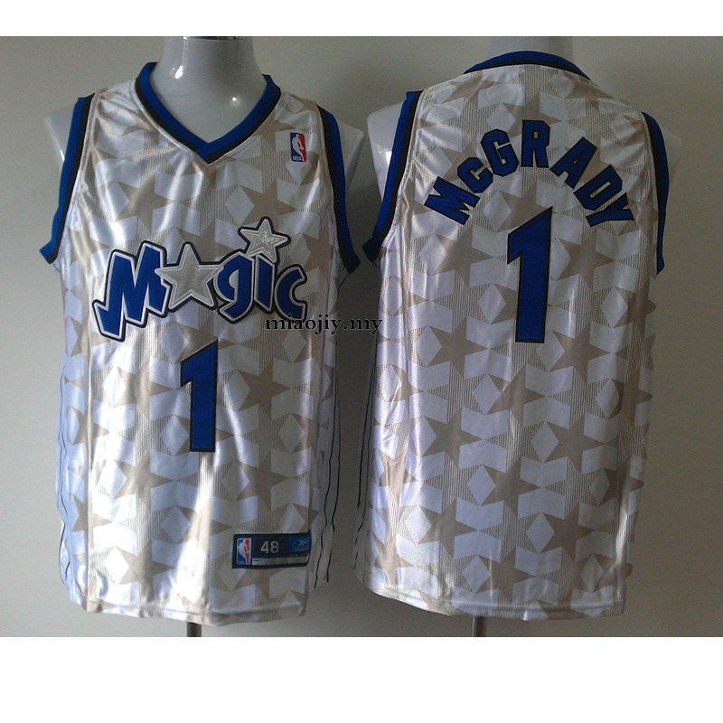 tracy mcgrady magic jersey white