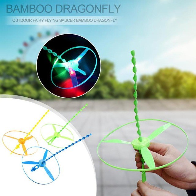 arrow helicopter fairy flying toy with led