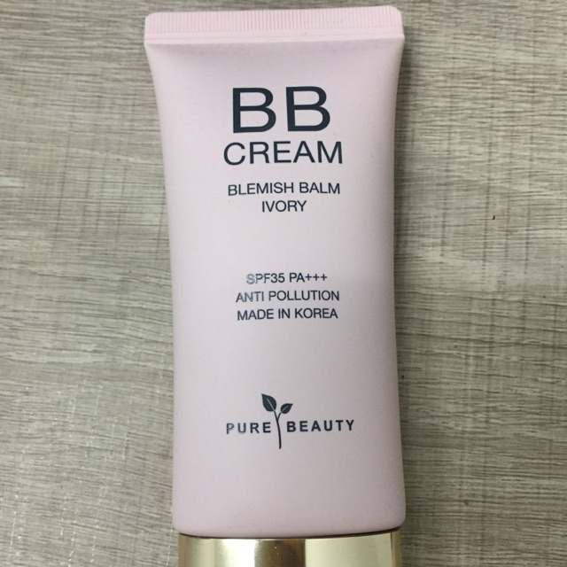 Pure Beauty Bb Cream Blemish Balm Ivory Shopee Malaysia